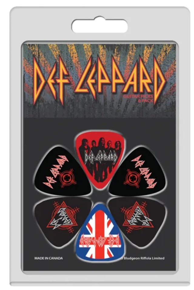 DEFLEPPARD ギターピック 1枚 Def Leppard Guitar Picks and Guitar Straps | Buffalo Music Store