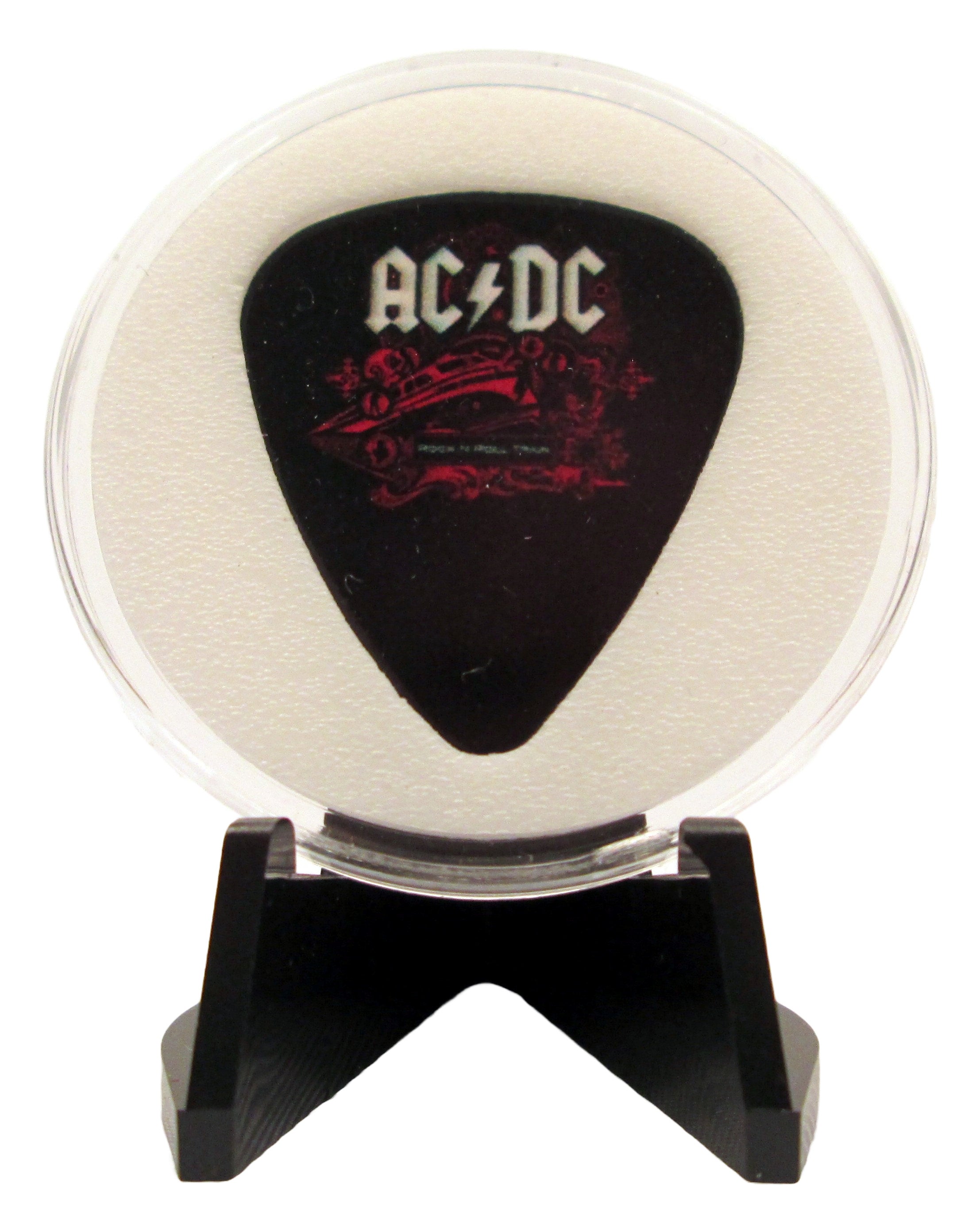 AC DC Train Guitar Pick #4 + Guitar Pick Display | Buffalo Music Store