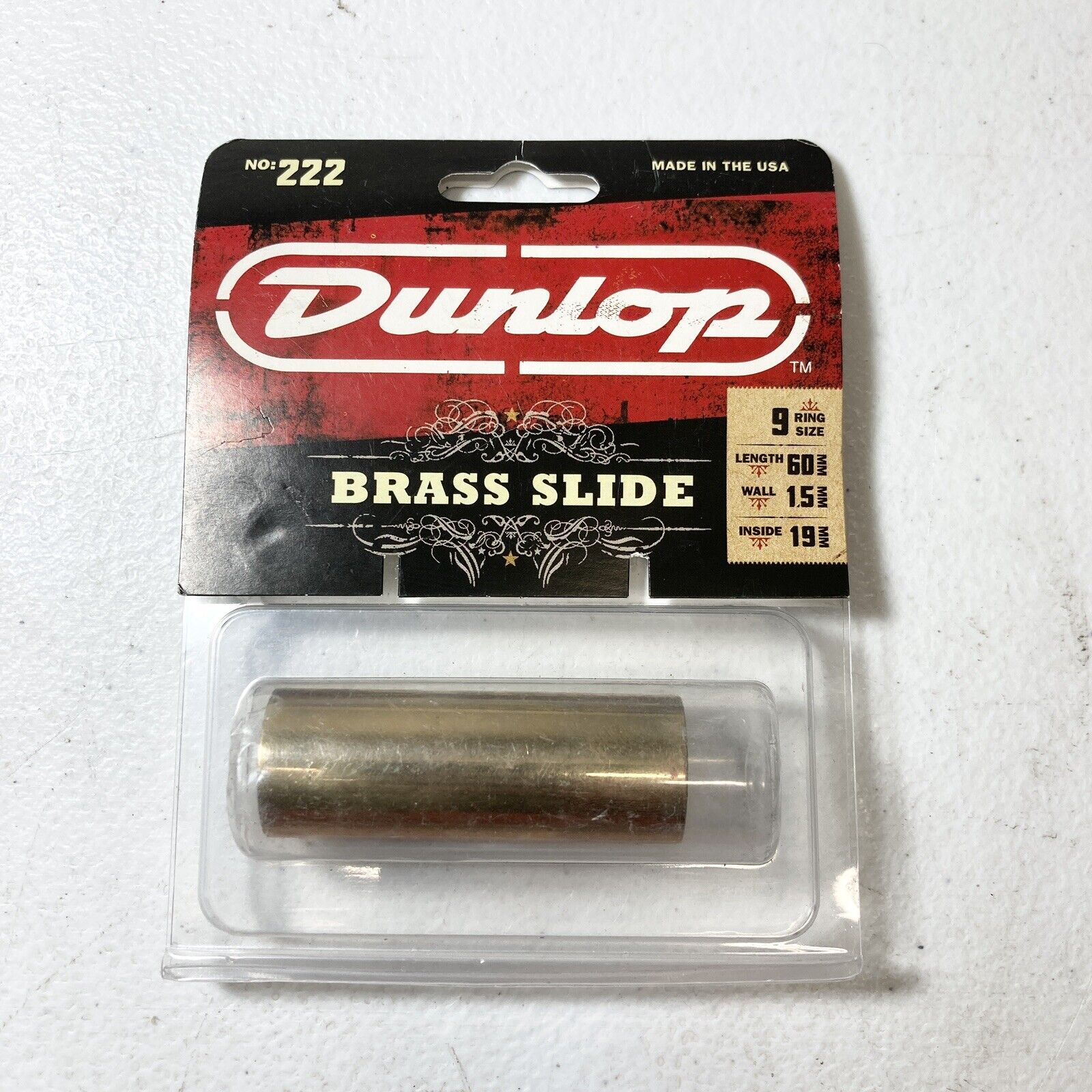 Dunlop 222 brass slide cheap