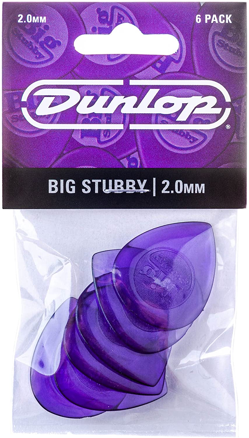 Dunlop Big Stubby Guitar Picks 2.0mm 475P2.0 Buffalo Music Store