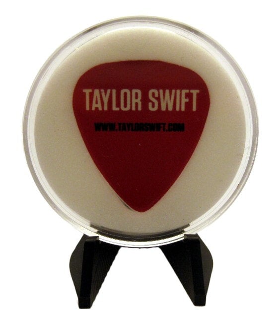 Taylor Swift Red Guitar Pick 2 6 Guitar Pick Display Buffalo Music Store